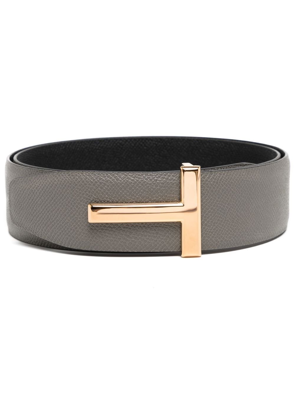 Tom Ford logo-buckle leather belt