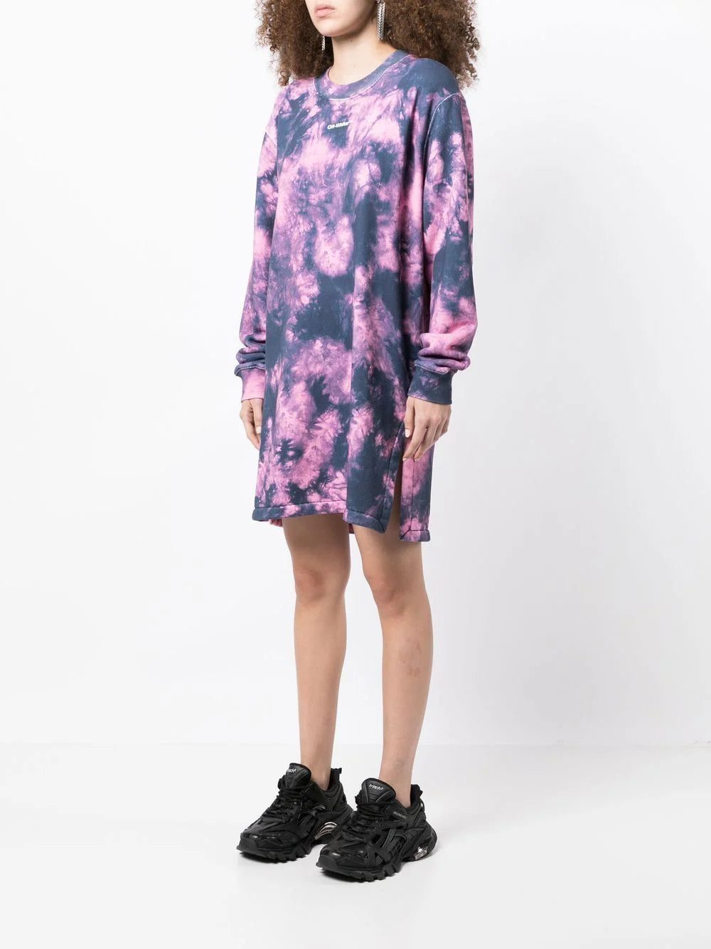 Off-White Arrows tie-dye sweatshirt dress - Image 3