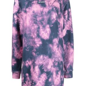 Off-White Arrows tie-dye sweatshirt dress
