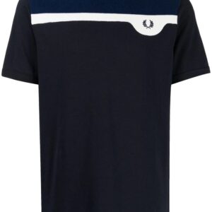 Fred Perry Reissues towelling panelled T-shirt