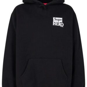 Supreme  xAntihero logo-print hoodie