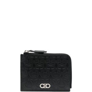 Ferragamo all-over Gancini-embossed wallet