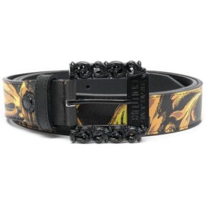 Versace baroque-print buckle belt