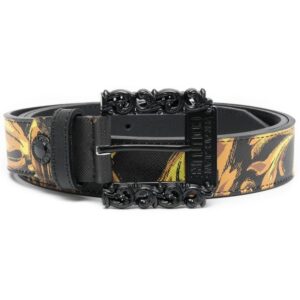Versace baroque-print buckle belt