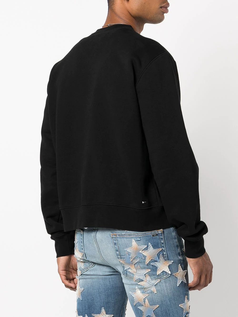 AMIRI floral embroidery crew neck sweatshirt - Image 4