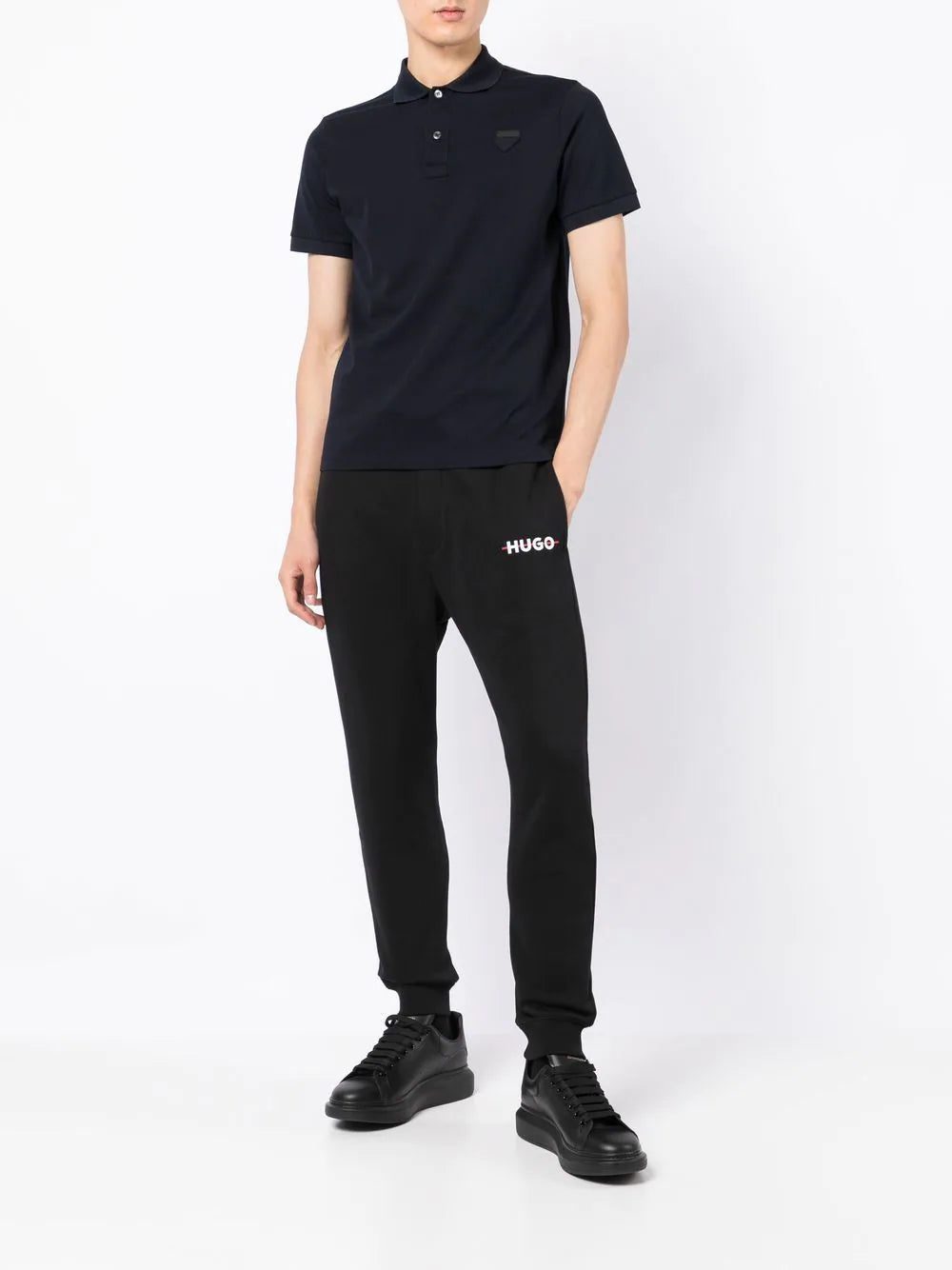 HUGO logo-print track pants - Image 2