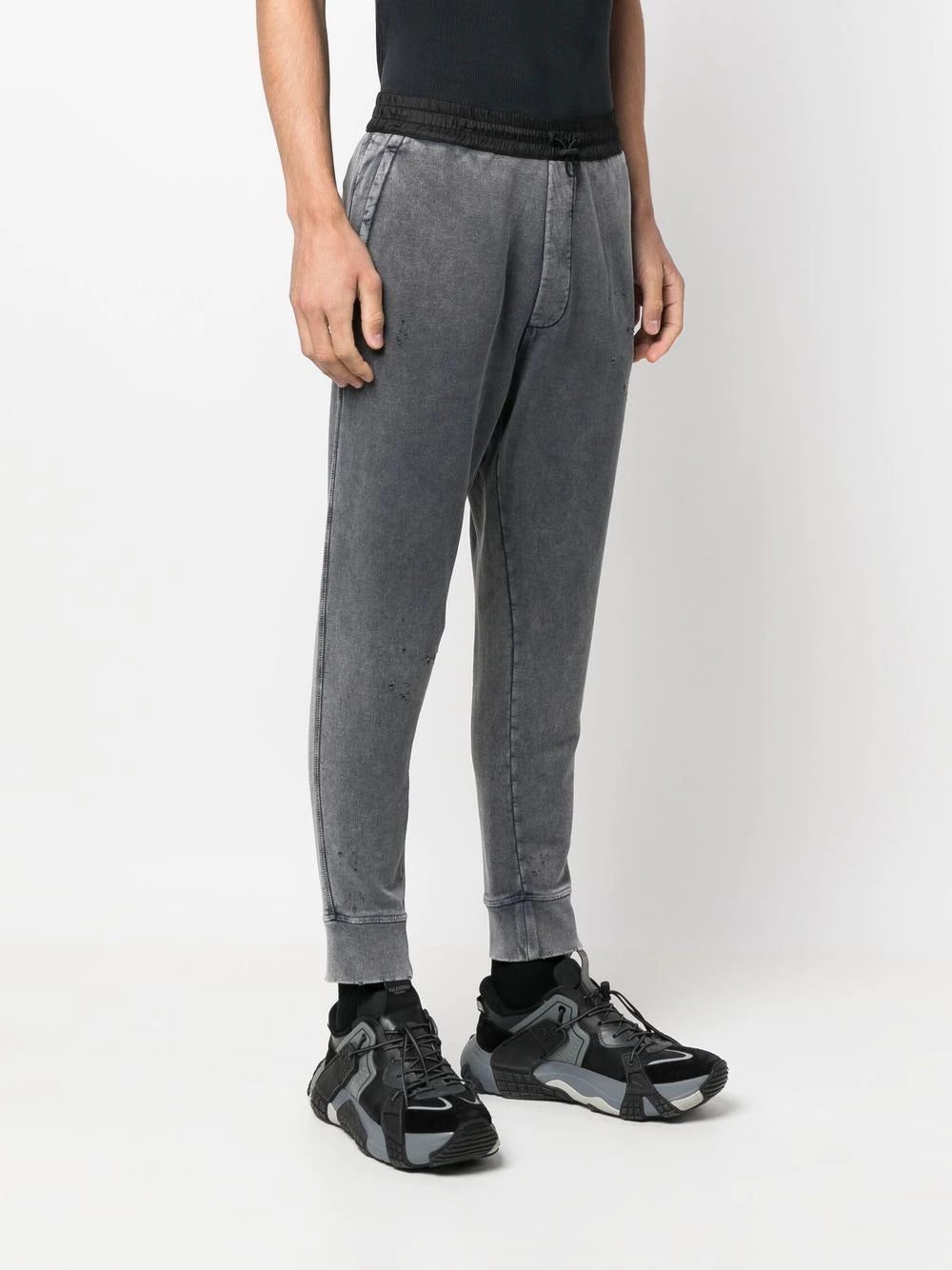 Dsquared2 faded distressed track pants - Image 3