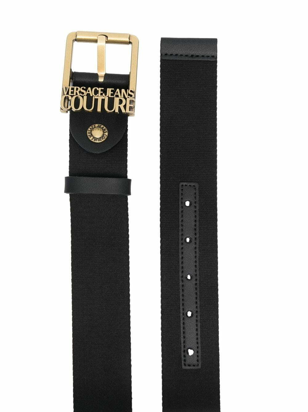 Versace logo-print buckle belt - Image 2