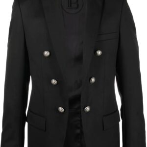 Balmain  button-detailing slim blazer