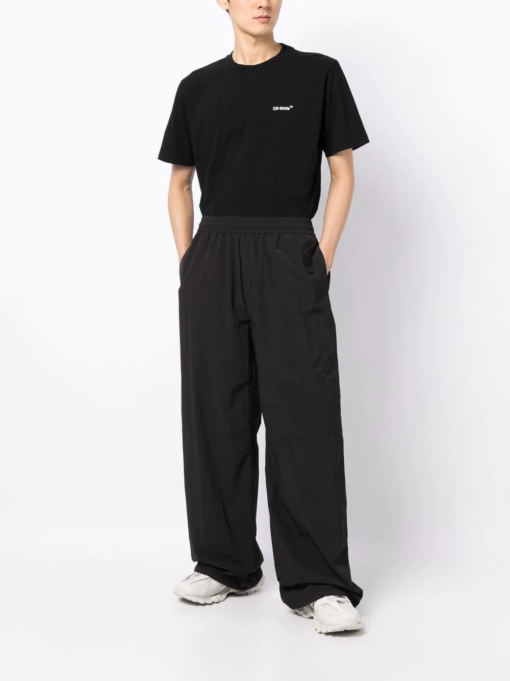 Off-White logo patch track pants - Image 2