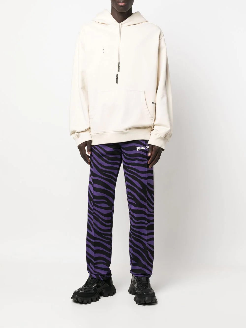 Palm Angels zebra-print track pants - Image 2