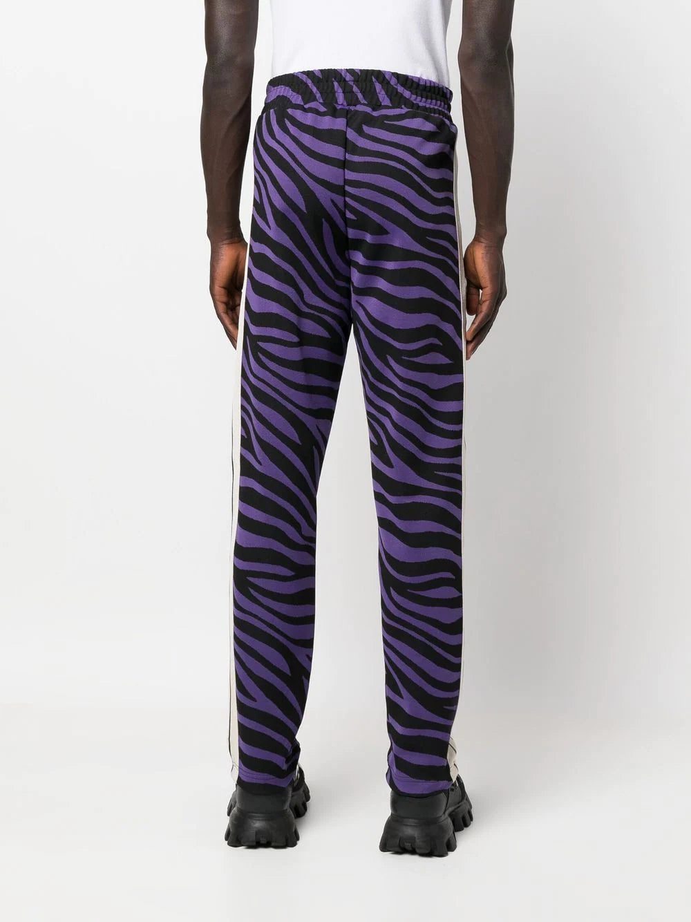 Palm Angels zebra-print track pants - Image 4