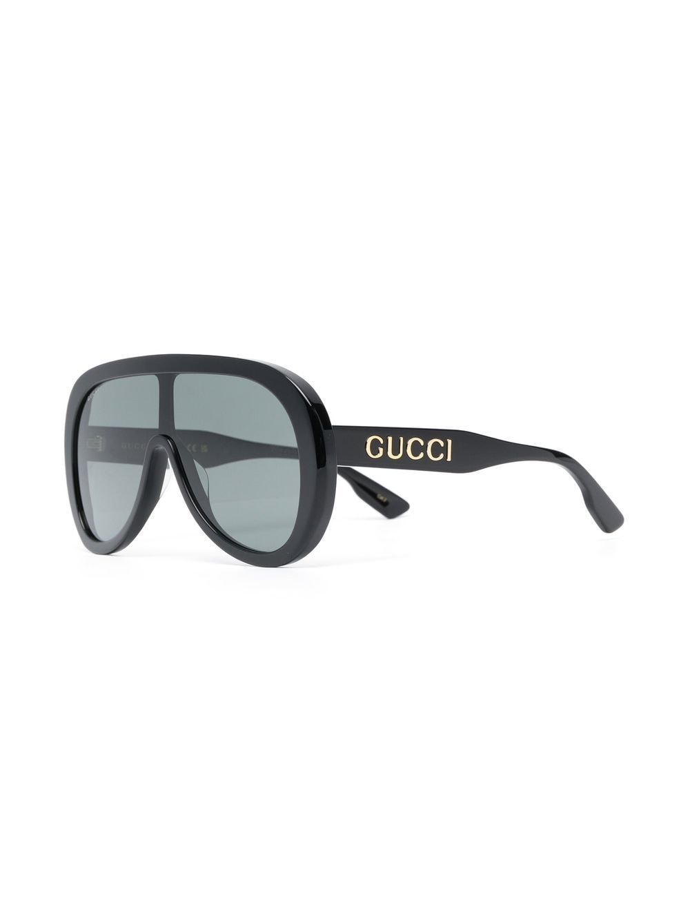 Gucci Eyewear oversized mask sunglasses - Image 2