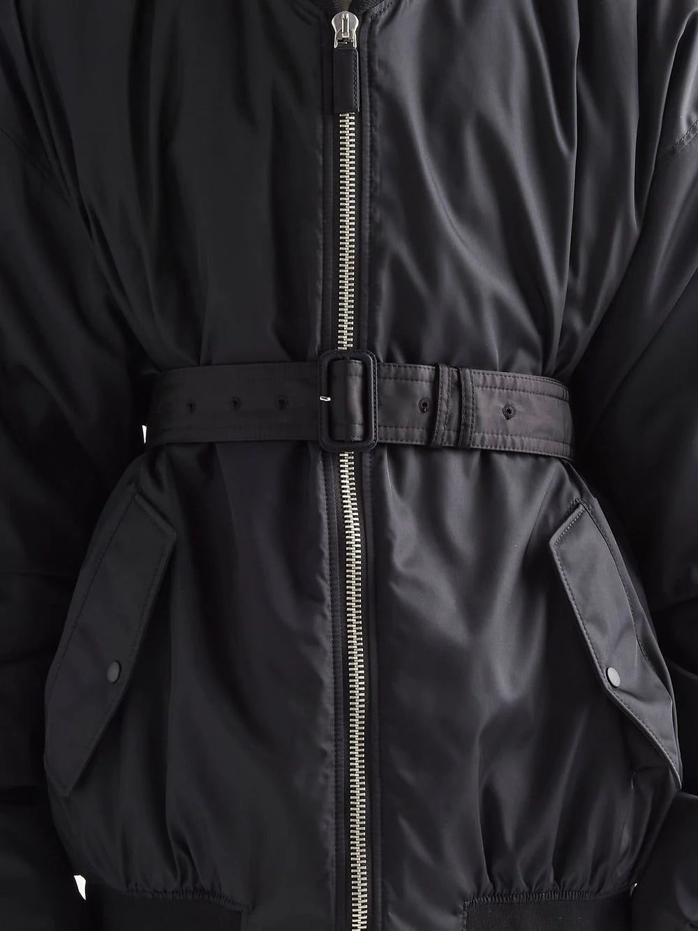 Prada zip-fastening bomber jacket - Image 4