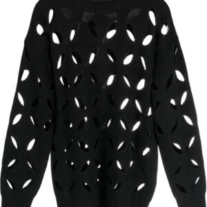 Versace cut-out detail sweater
