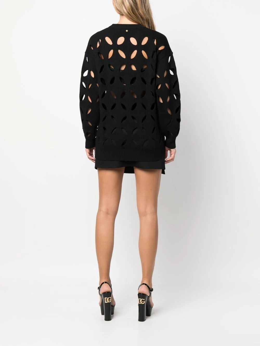 Versace cut-out detail sweater - Image 4