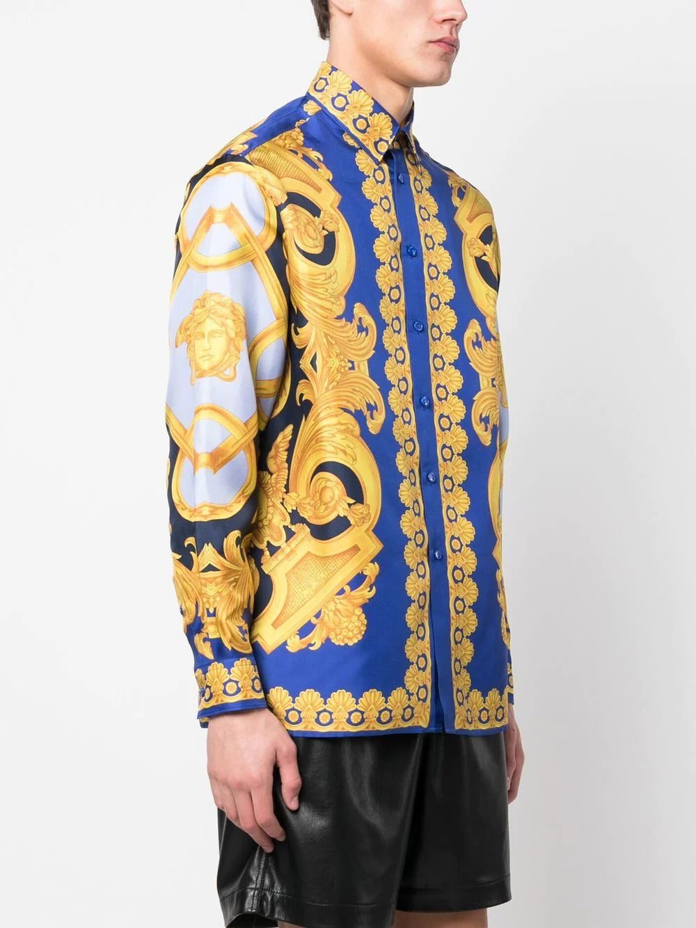 Versace baroque-pattern print shirt - Image 2