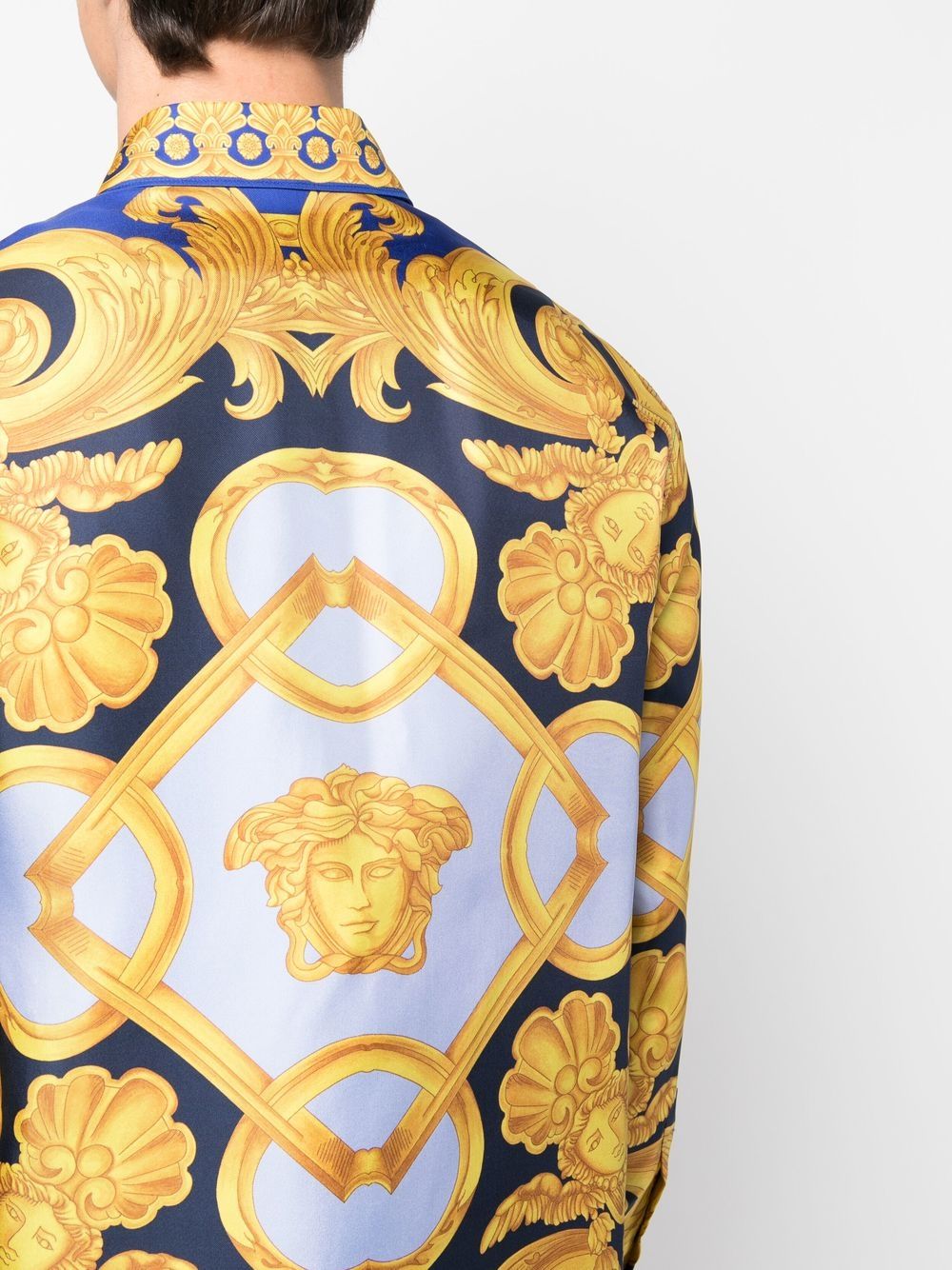 Versace baroque-pattern print shirt - Image 4