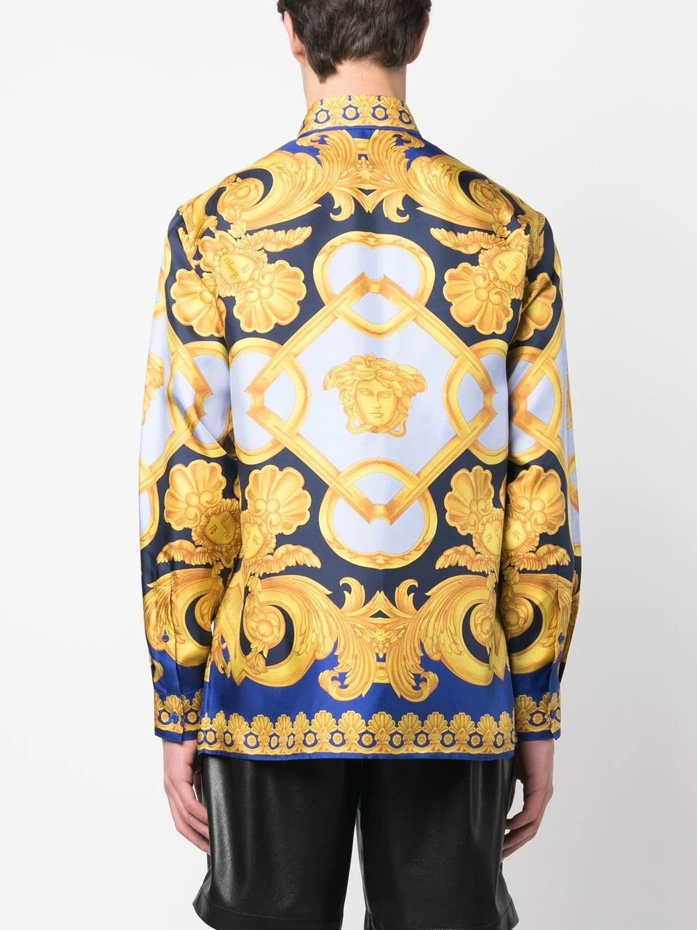 Versace baroque-pattern print shirt - Image 3