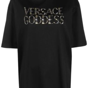 Versace  Versace Goddess-print T-shirt