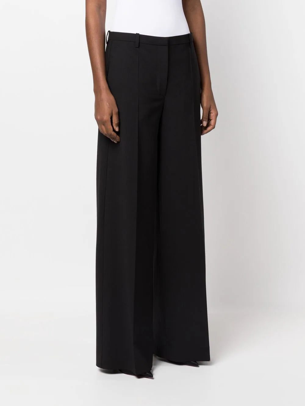 Versace wide-leg cut trousers - Image 3