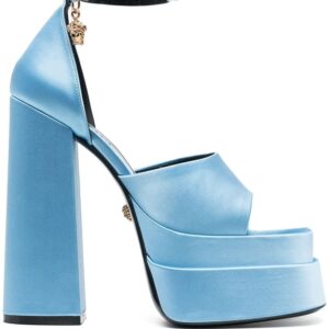Versace  Medusa charm platform sandals