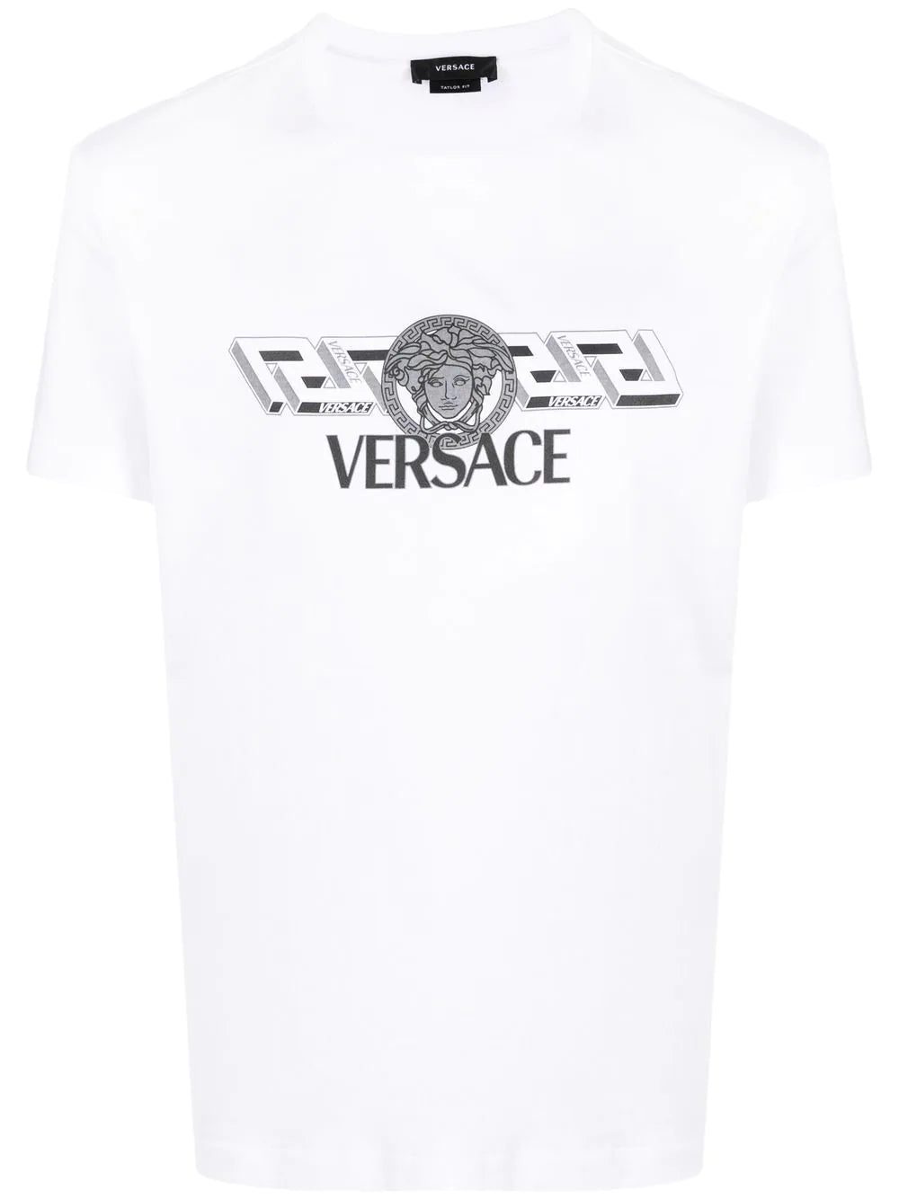 Versace La Greca logo-print T-shirt