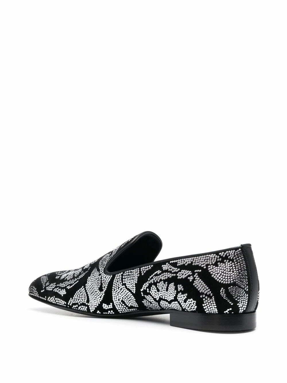 Versace baroque-studded loafers - Image 3