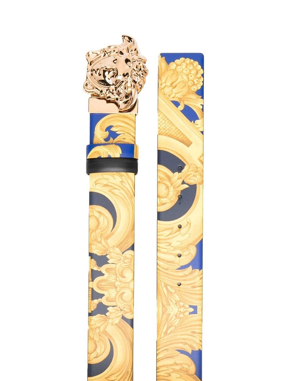Versace Medusa-buckle leather belt - Image 2