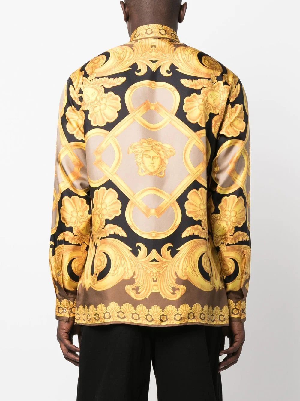 Versace baroque-pattern print shirt - Image 3
