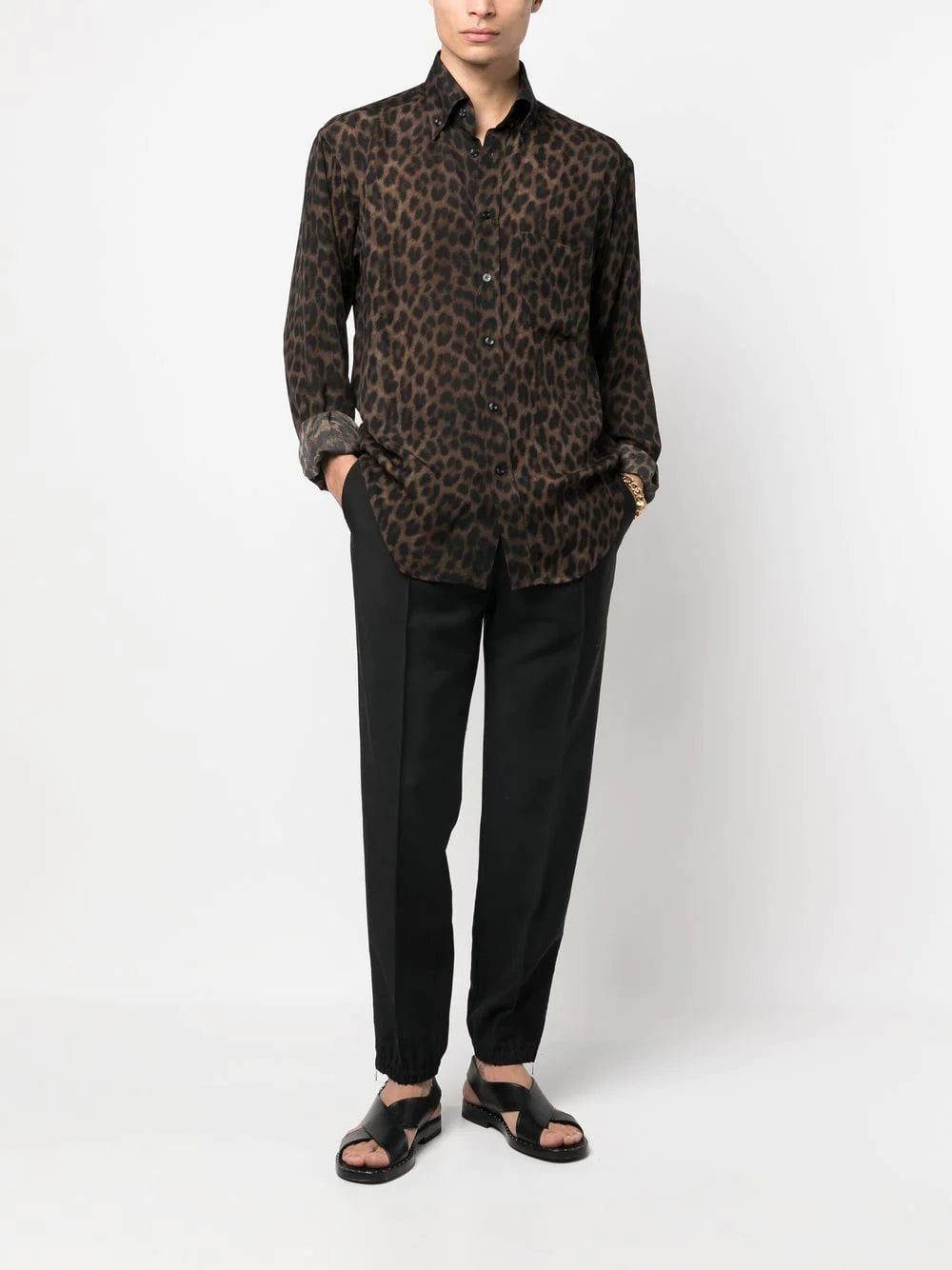 Versace ankle zips track pants - Image 2