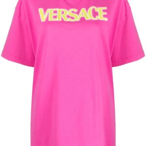Versace  logo-print cotton T-shirt
