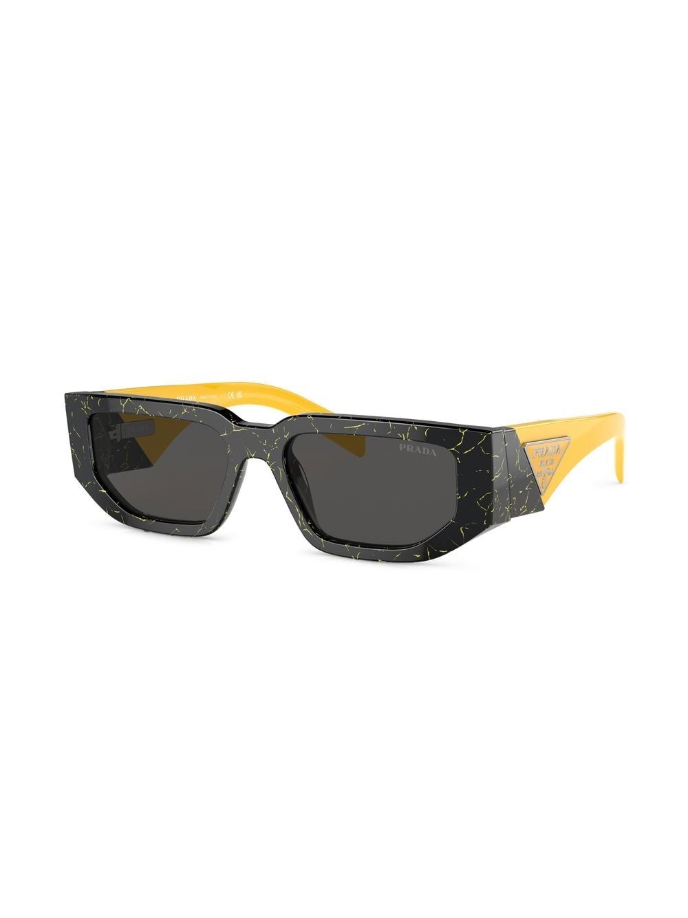 Prada Eyewear two-tone logo-arm sunglasses - Image 2