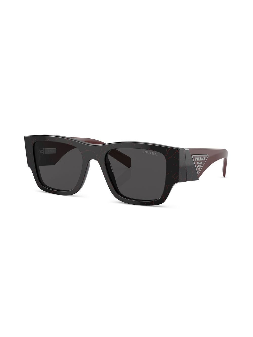 Prada Eyewear logo-arm square-frame sunglasses - Image 2