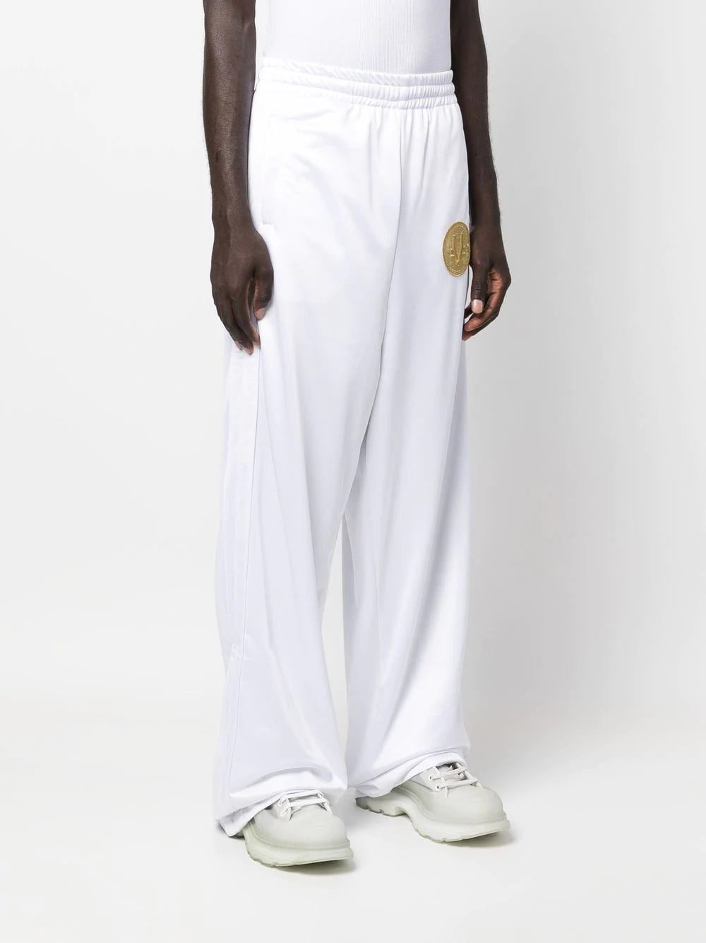 VETEMENTS logo-patch track pants - Image 3