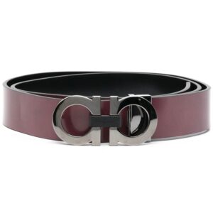 Ferragamo Gancini-buckle adjustable belt