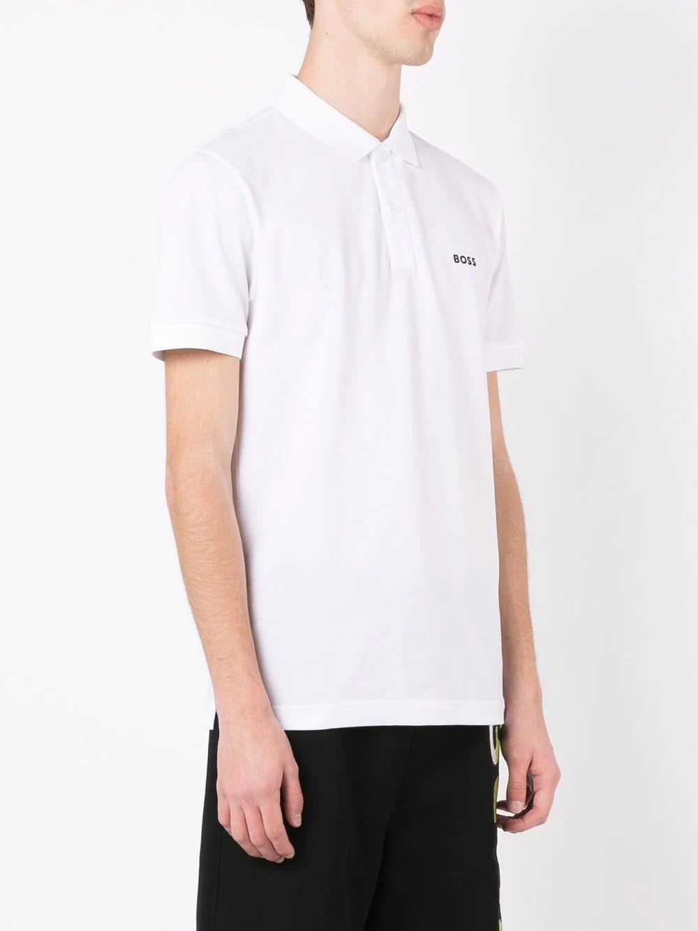BOSS embroidered-logo short-sleeved polo shirt - Image 2