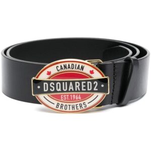 Louis Vuitton logo-buckle leather belt