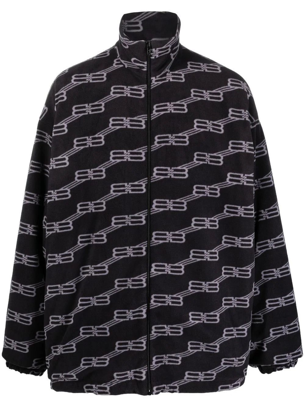 Balenciaga monogram-print jacket