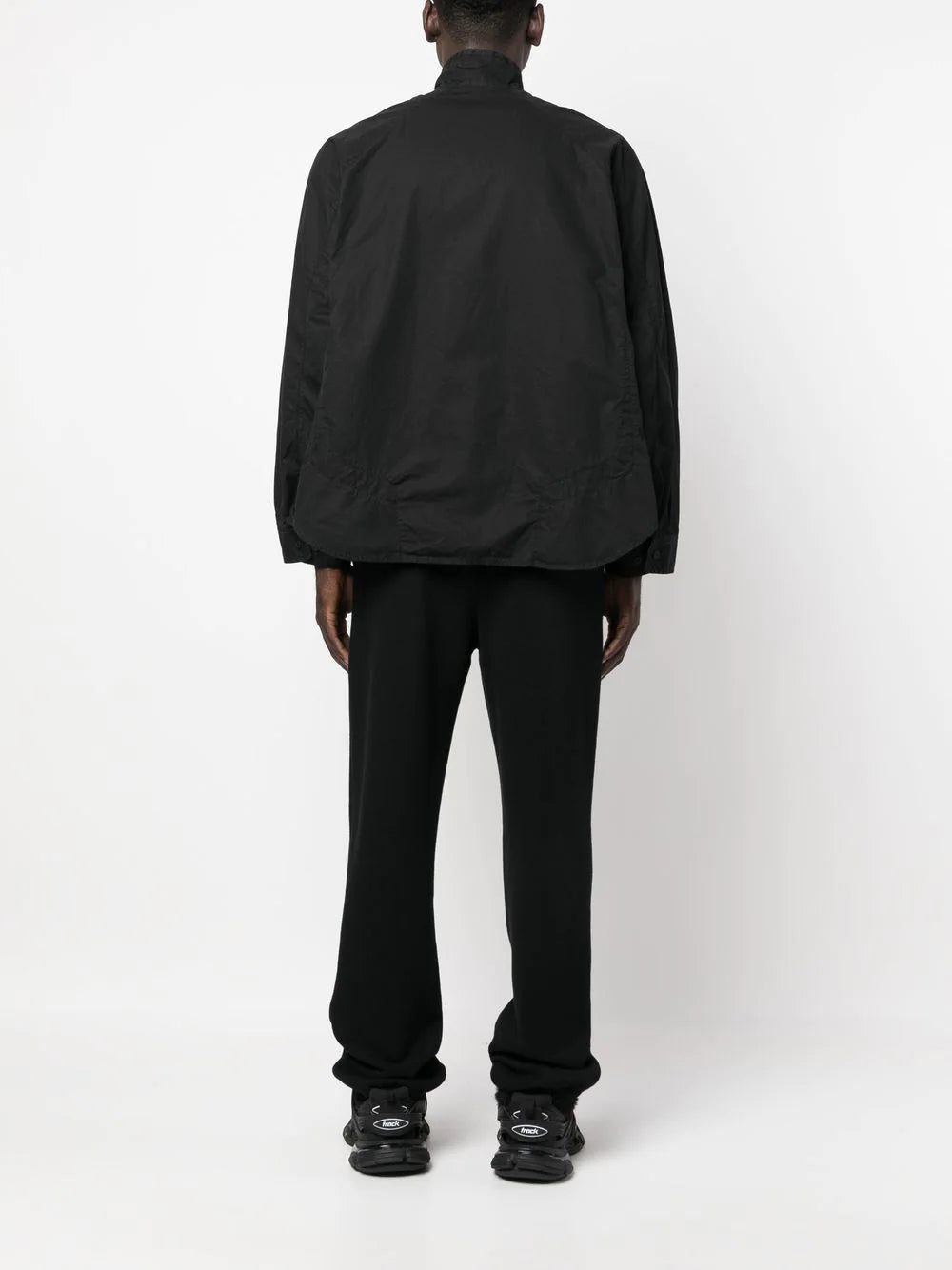 Balenciaga logo-embroidered track shirt - Image 4