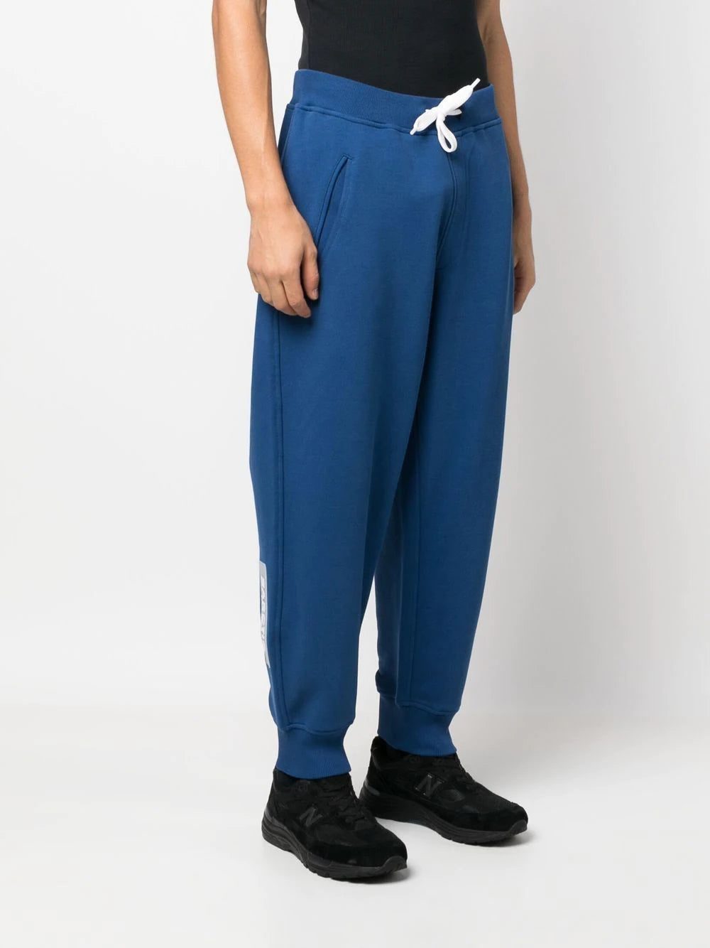 Emporio Armani drawstring-waist track pants - Image 4