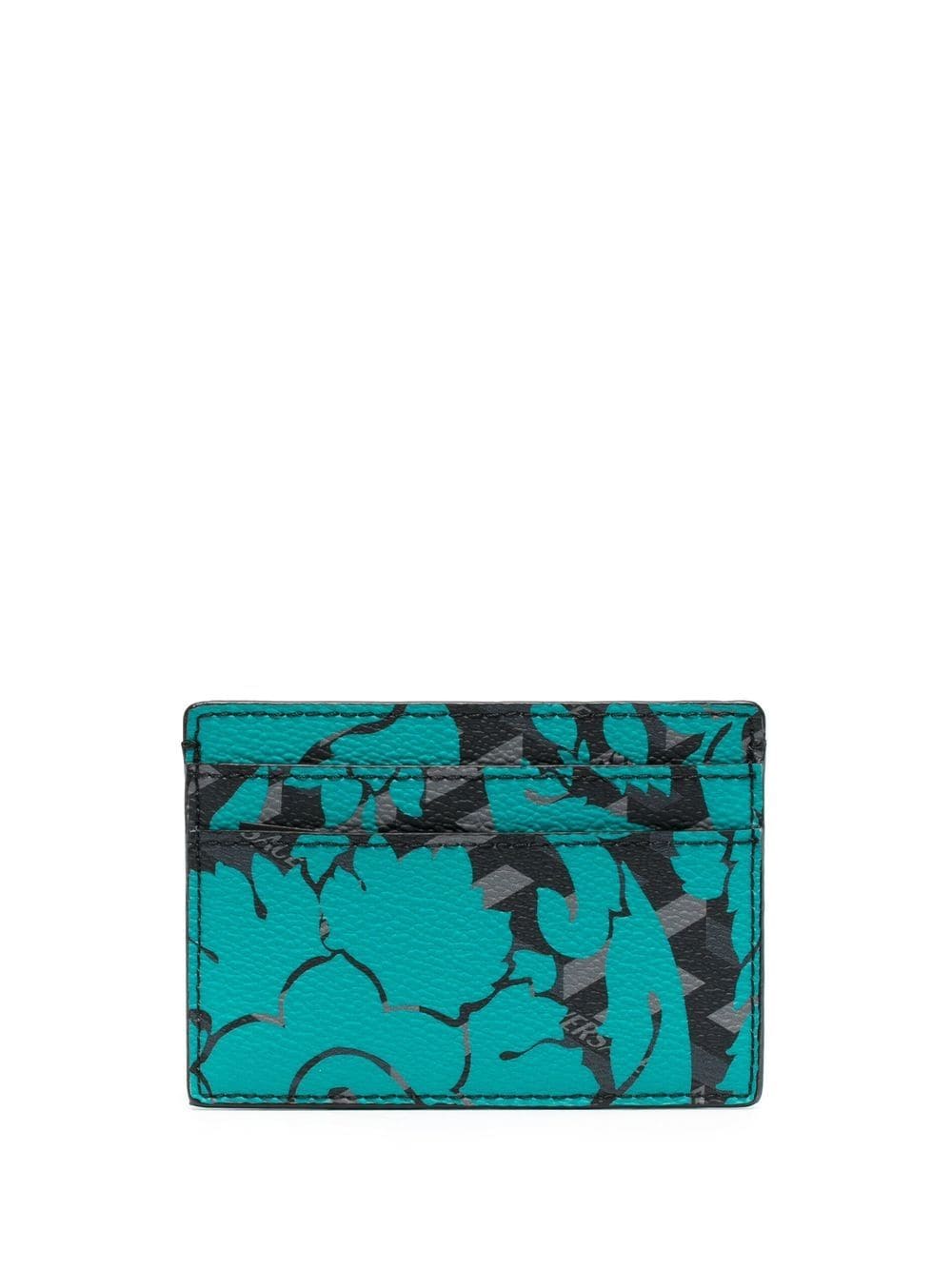 Versace Greca-print cardholder