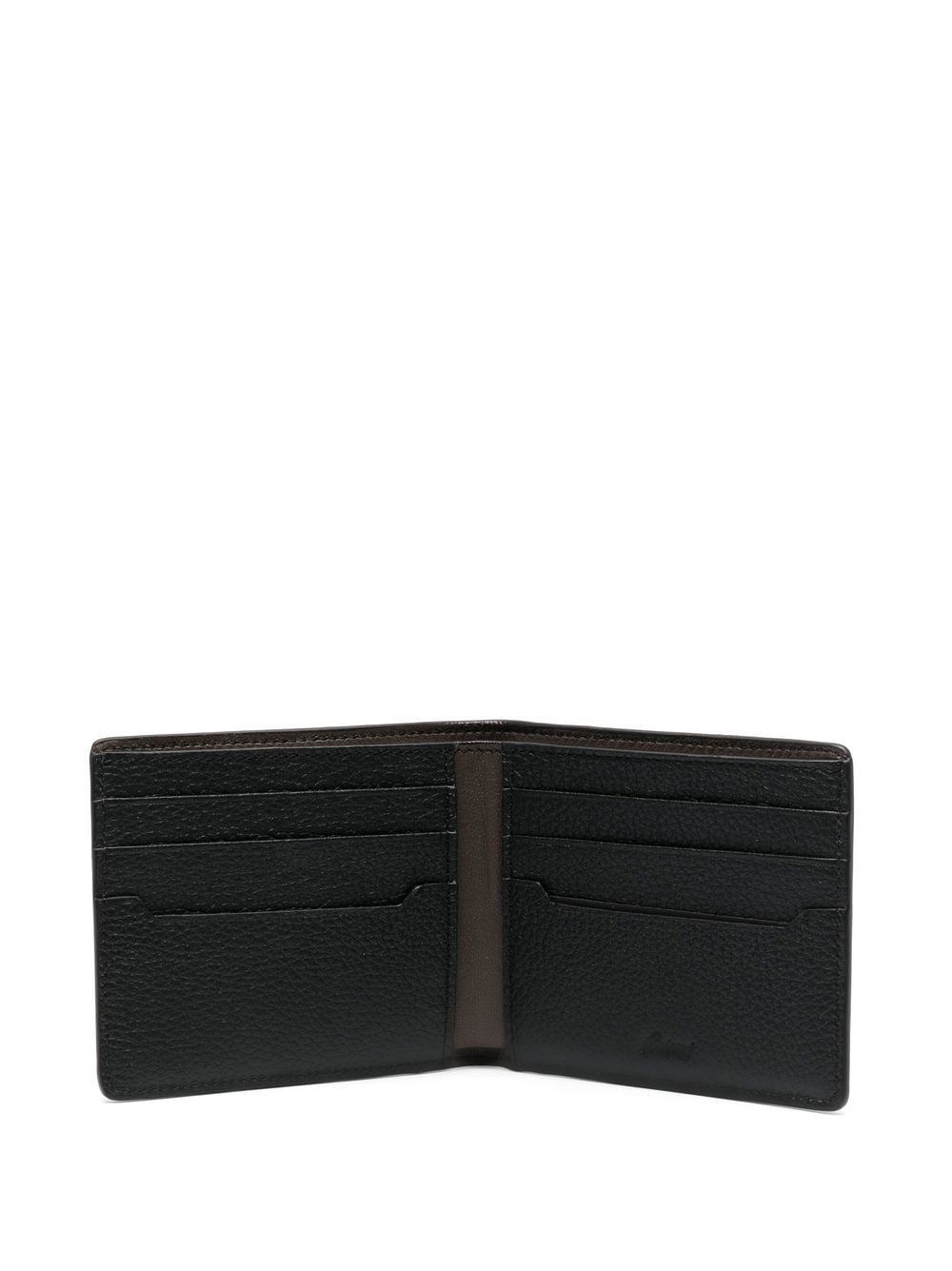 Brioni logo-plaque leather wallet - Image 3