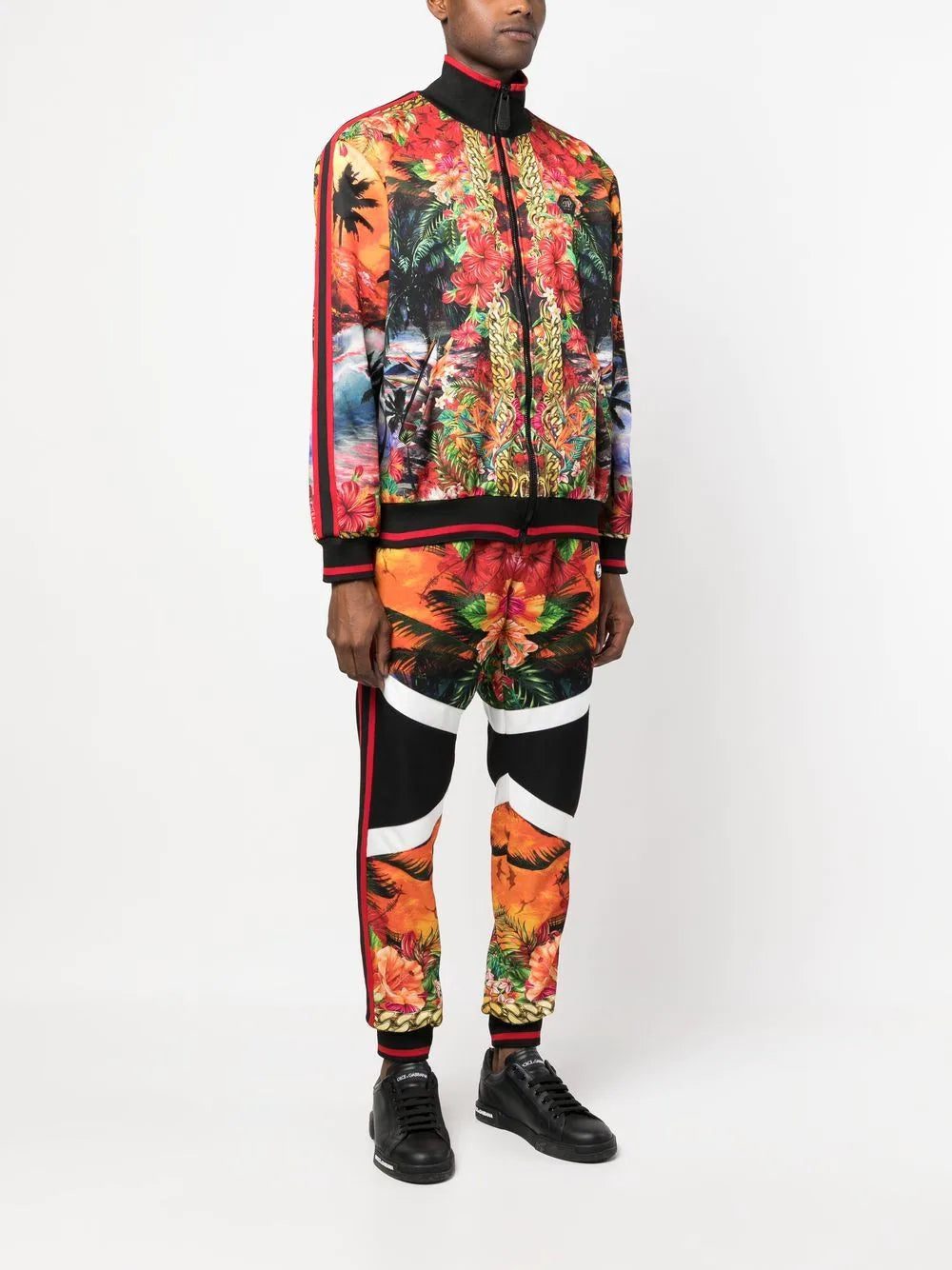 Philipp Plein graphic-print track pants - Image 3