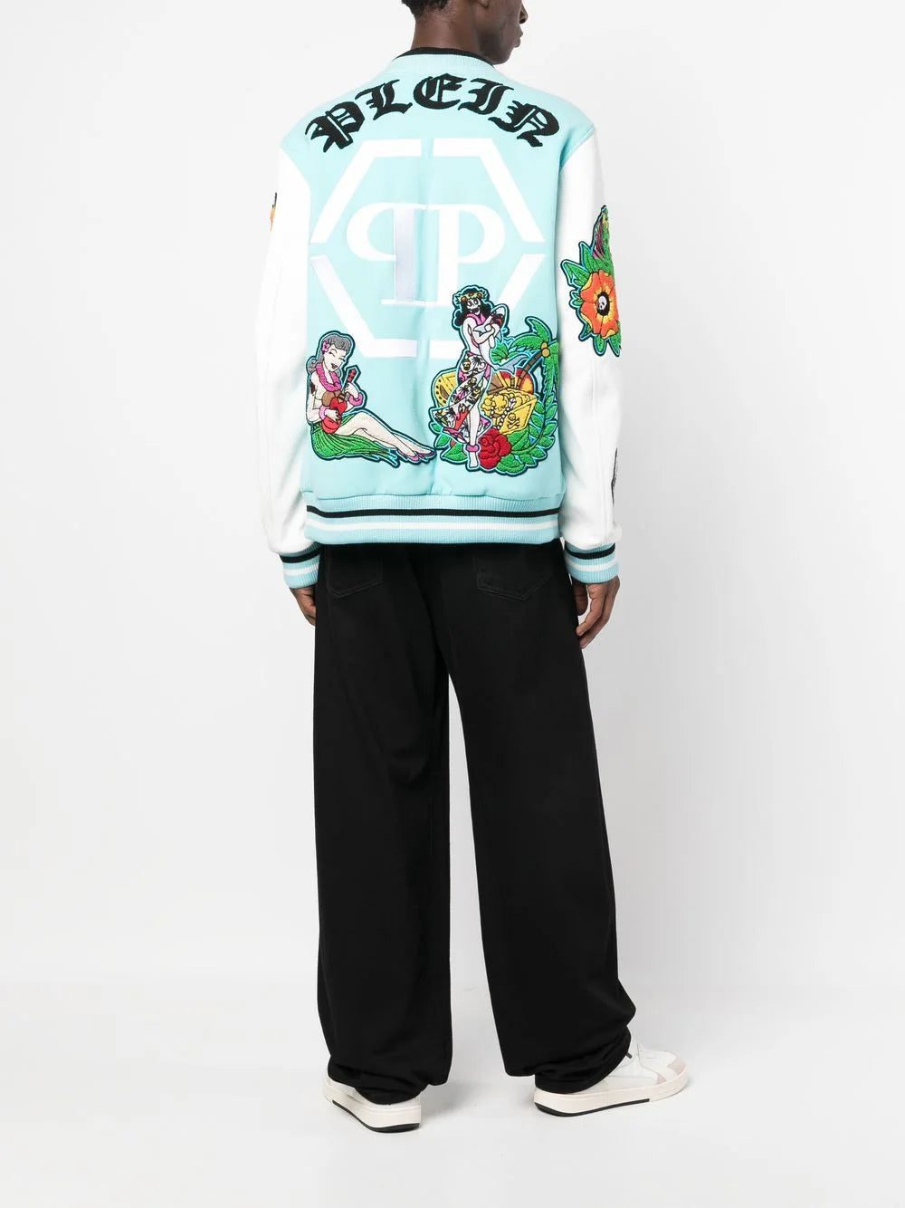 Philipp Plein Hawaii varsity bomber jacket - Image 2