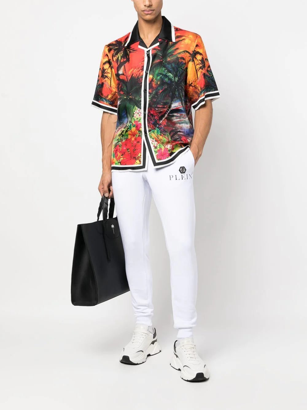 Philipp Plein logo-plaque track pants - Image 2