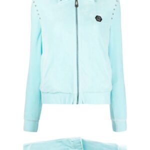 Philipp Plein  diamanté-embellished tracksuit set