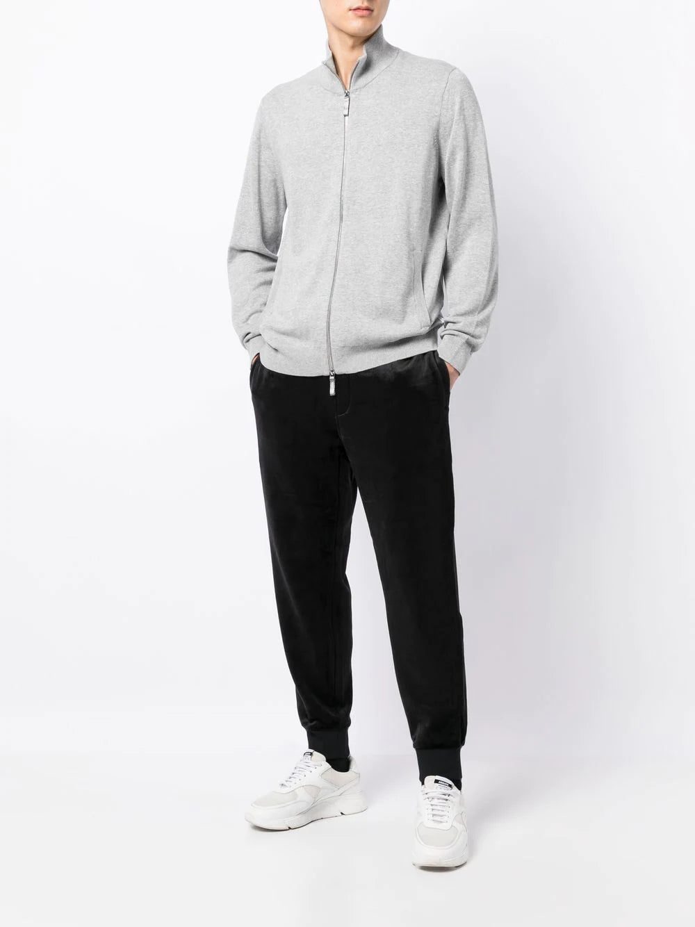Armani Exchange velvet track pants - Image 2