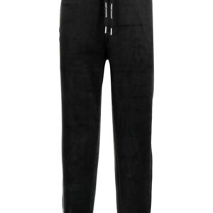 Armani Exchange velvet track pants