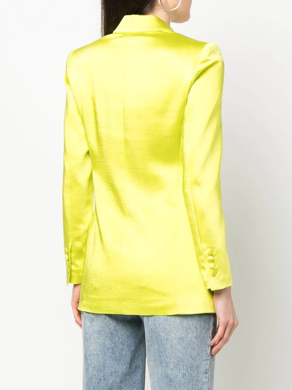 Philipp Plein double-breasted satin blazer - Image 4